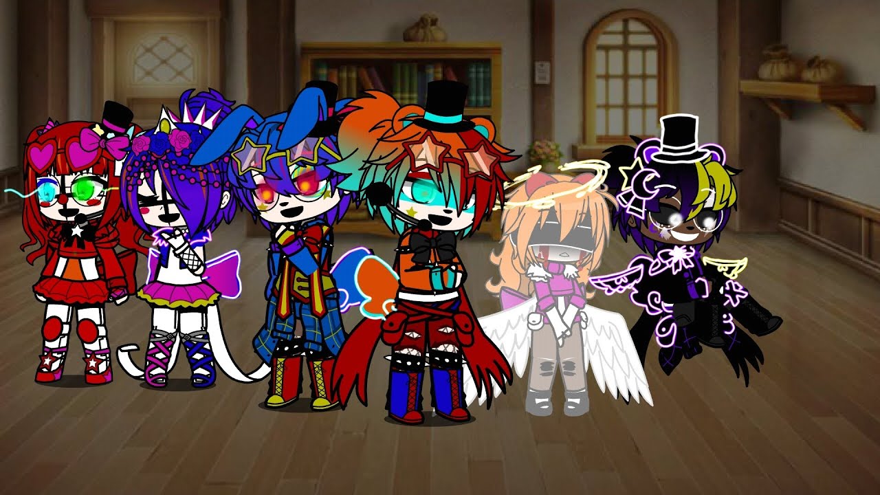 (2nd AU Mute Michael AU) Afton family stuck in a room for 24 hours part 1