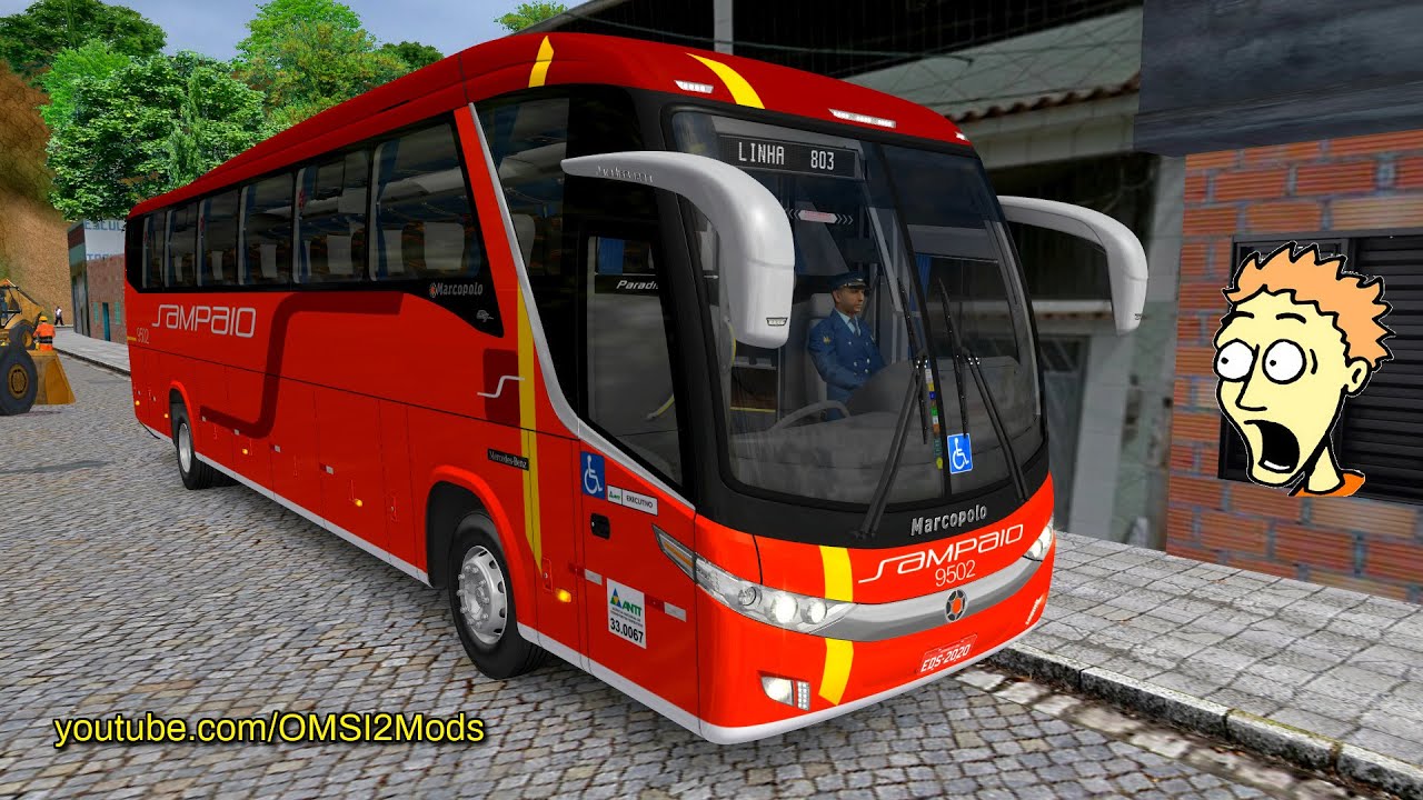 OMSI 2 –  MARCOPOLO PARADISO G7 1200 [Map: VALE DO AÇO 3.0]