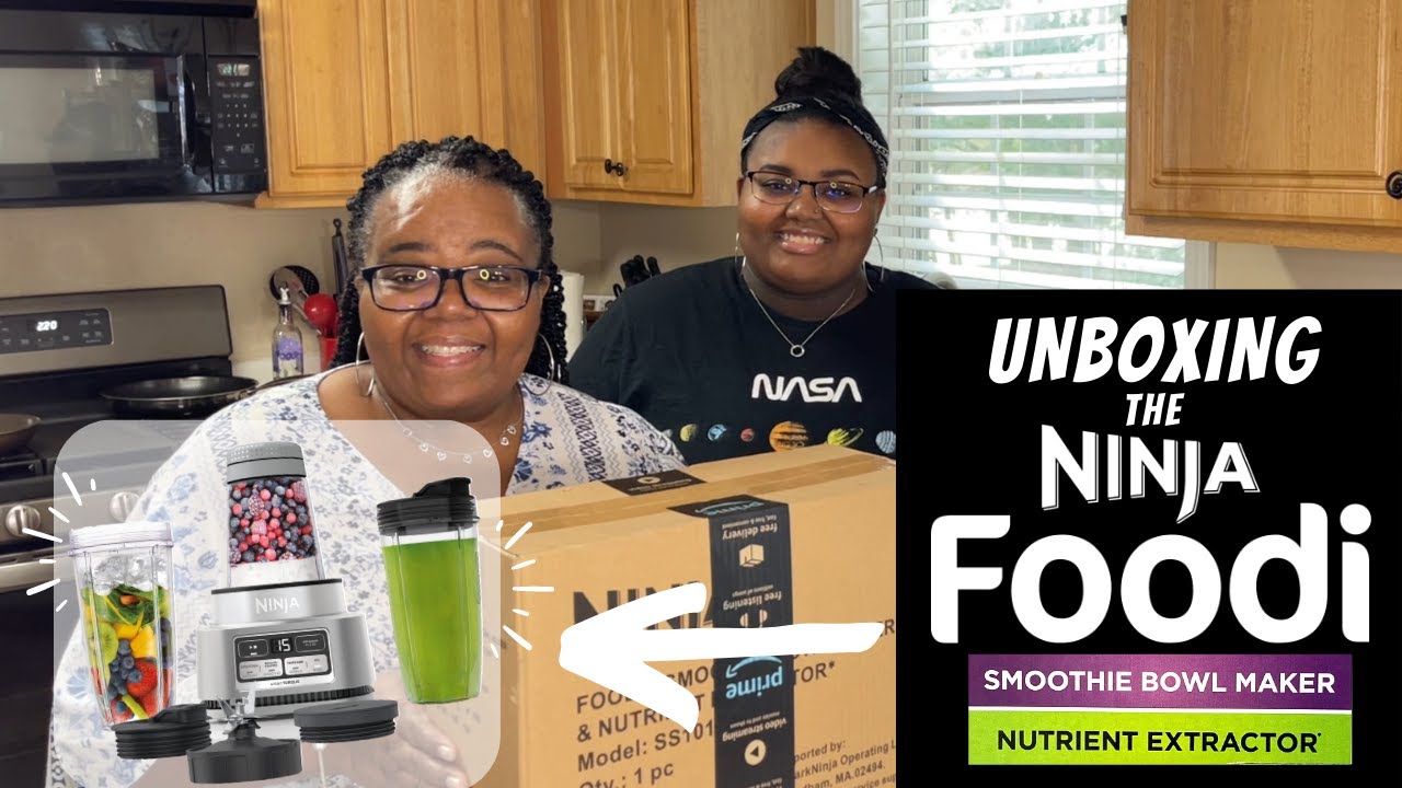UNBOX WITH US! | Ninja Foodi Smoothie Bowl Maker & Nutrient Extractor Unboxing | P & R Makes