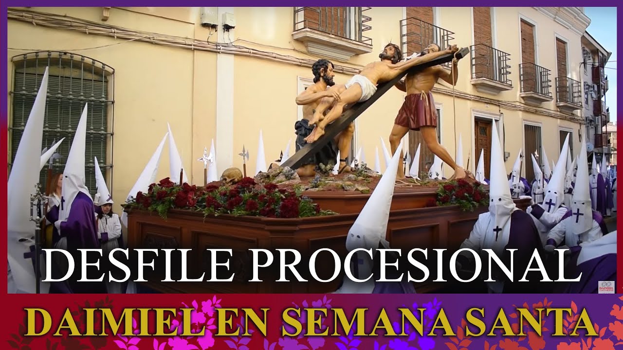 BLANCOS - Desfile procesional - Viernes Santo #SemanaSantaDaimiel2023