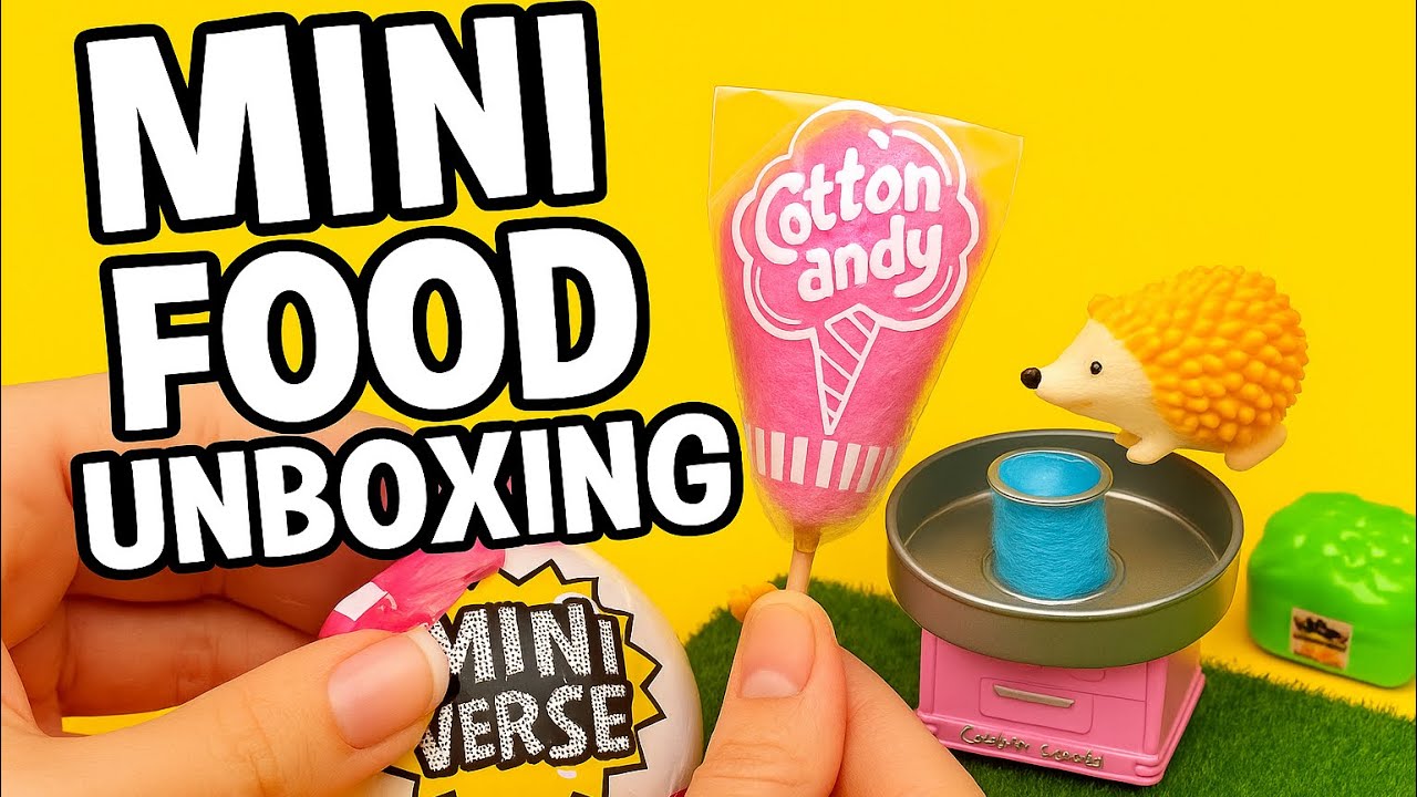 ⭐ MINIVERSE COTTON CANDY 🍬 Unboxing ASMR