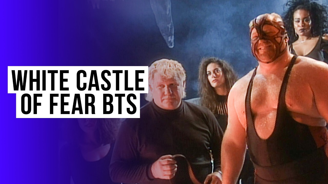 Behind the scenes of White Castle of Fear with Vader and Harley Race