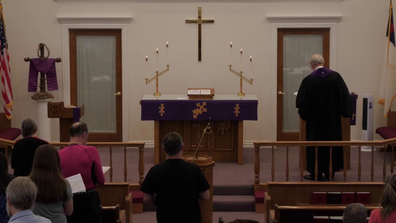 March 18,  2026 Our Savior Wisconsin Ev Lutheran  7pm Wed Lenten Service