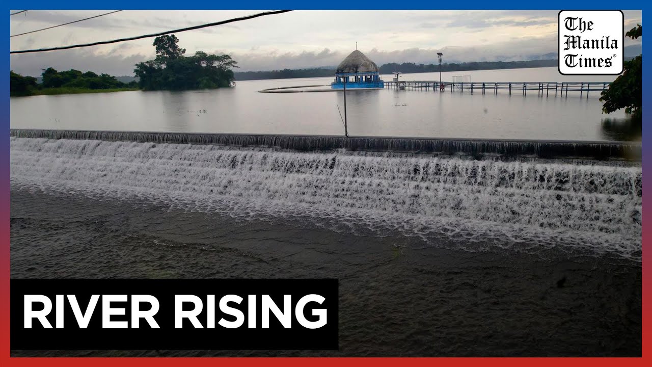 La Mesa Dam fills up due to continuous monsoon rains
