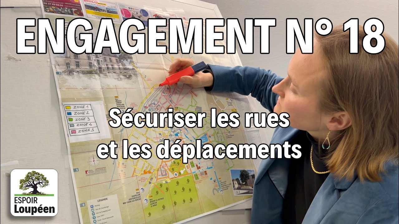 Engagement n°18 – Sécuriser les rues et les déplacements
