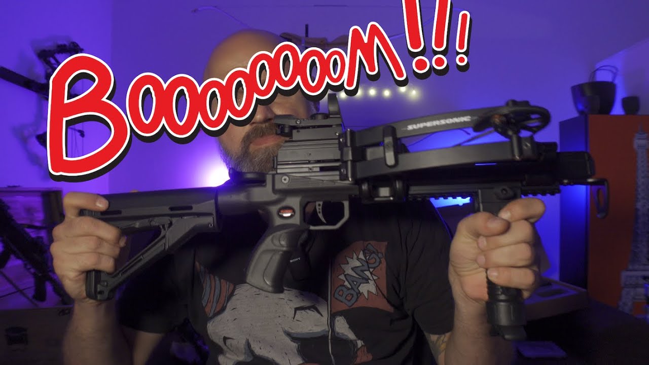 X Bow FMA Supersonic Rev 120 lbs, die hat richtig Boooooooom!!!