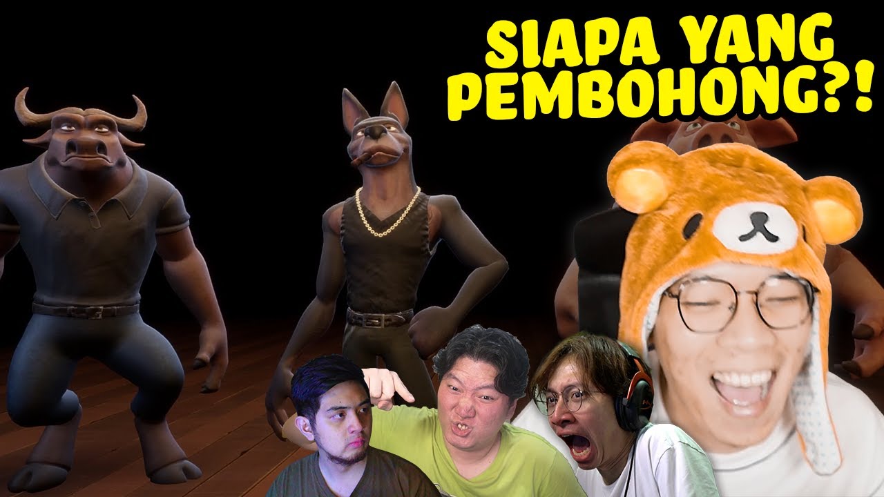 SIAPA YANG PALING JAGO BOHONG DI TIM KACIW? - Liar's Bar Indonesia
