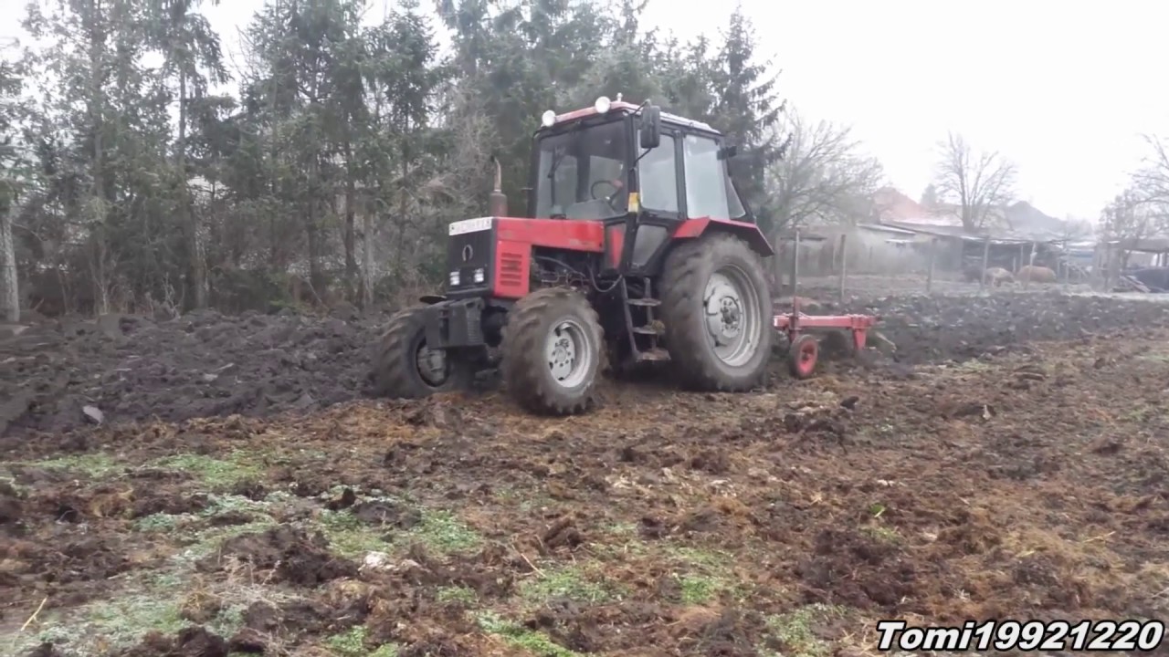 Mtz 820.1 + Kühne KMF 3-35 Kertszántás {2016} HD