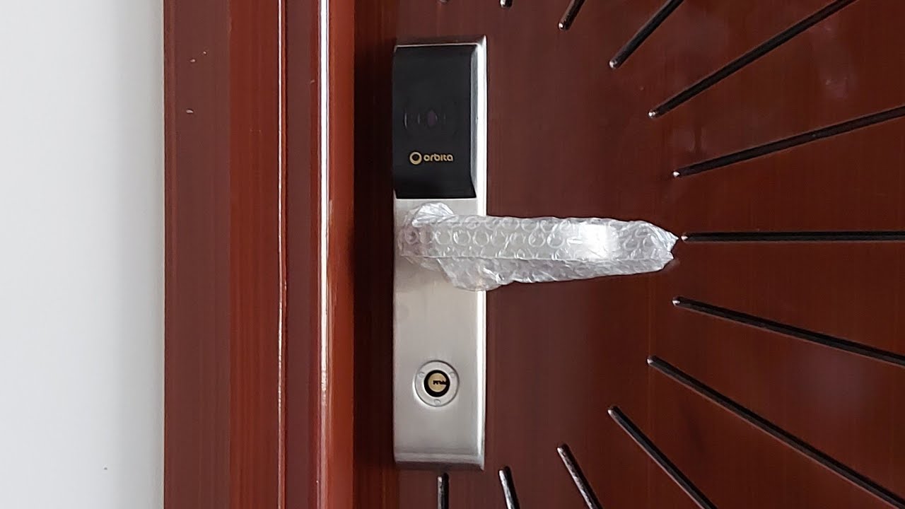 Smart door lock installation. Orbita electric door lock strike. Rfid smart lock. Hotel door locks.