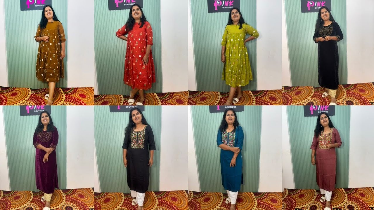 Budget friendly kurthis only at pink boutique by medo 