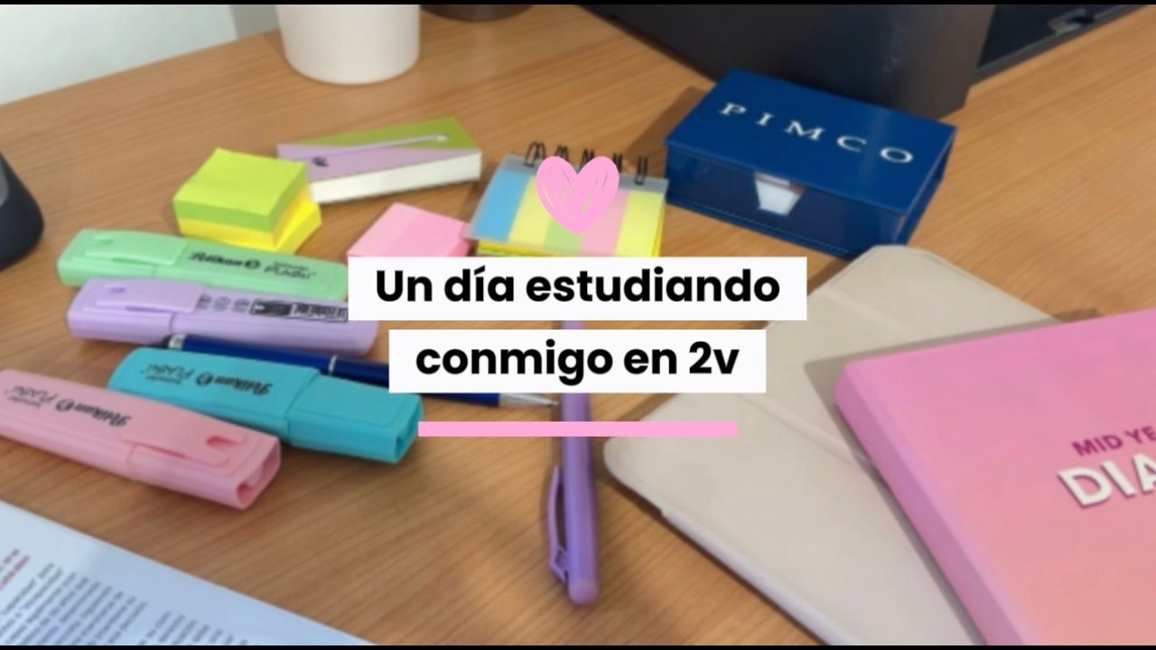 Un dia estudiando conmigo en segunda vuelta | MIR26