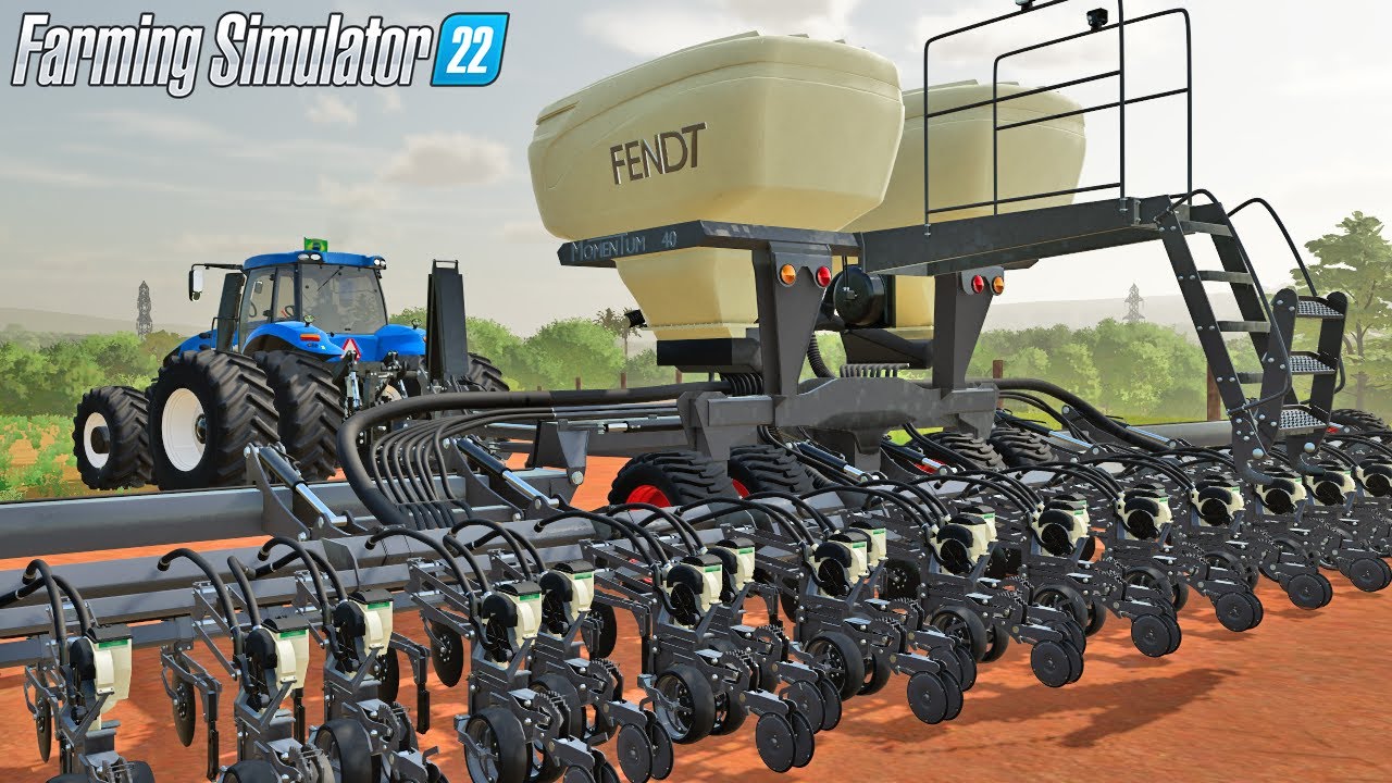 NOSSAS NOVAS PLANTADEIRAS MOMENTUM || RECANTO DA ALVORADA || FARMING SIMULATOR 22 || #217 G29