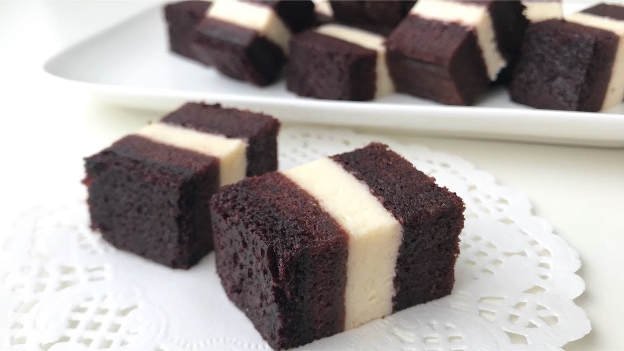Moist Chocolate Cheese Cake | Kek Coklat Cheese Kukus