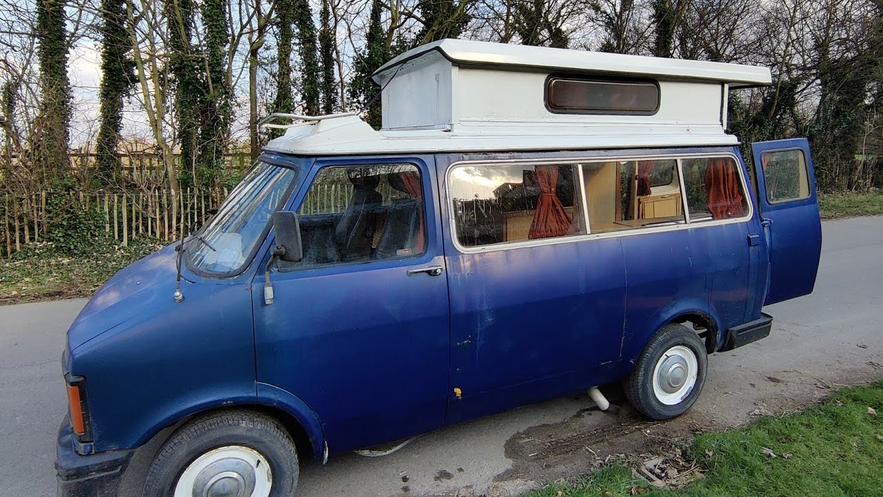 Bedford CF Face-lift. Warts and all show round. Camper for sale.