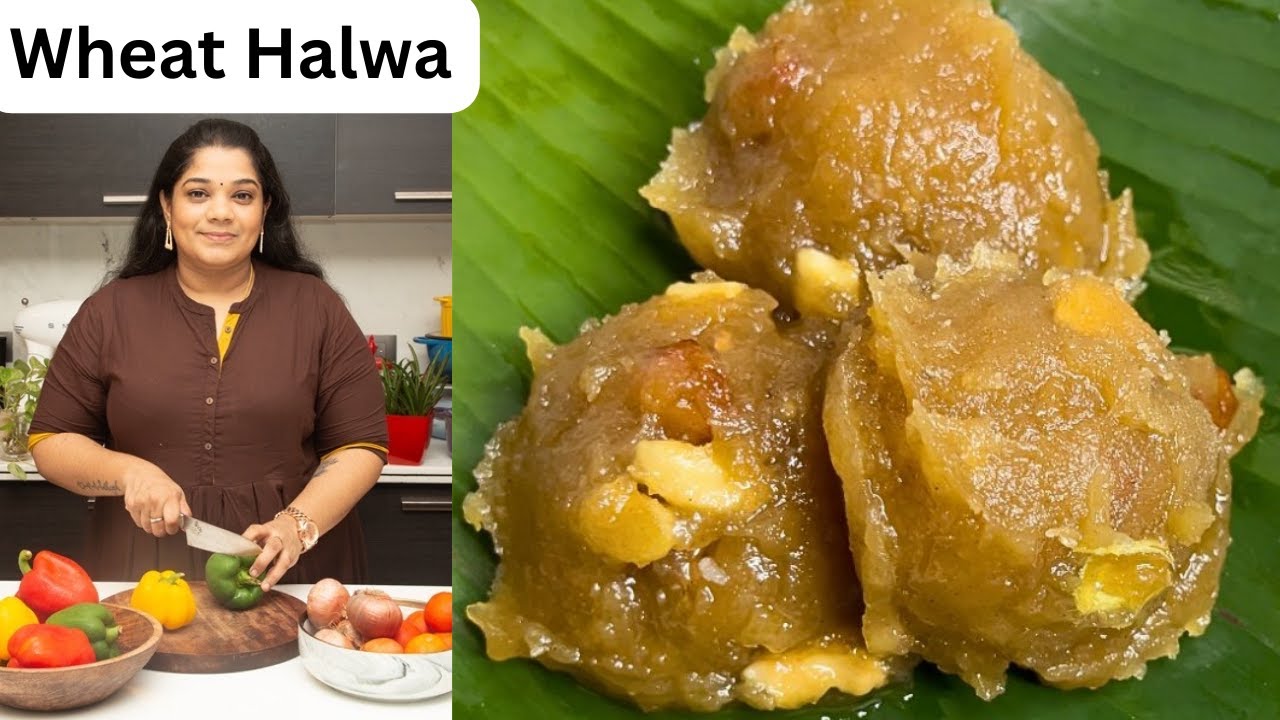 Easy Wheat Halwa Recipe - Atta Halwa Recipe - Yummy Tummy Aarthi