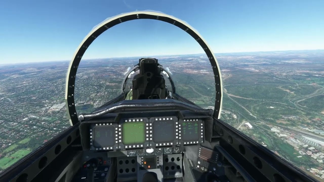F15 Emergency Landing at Waterkloof Airforce base