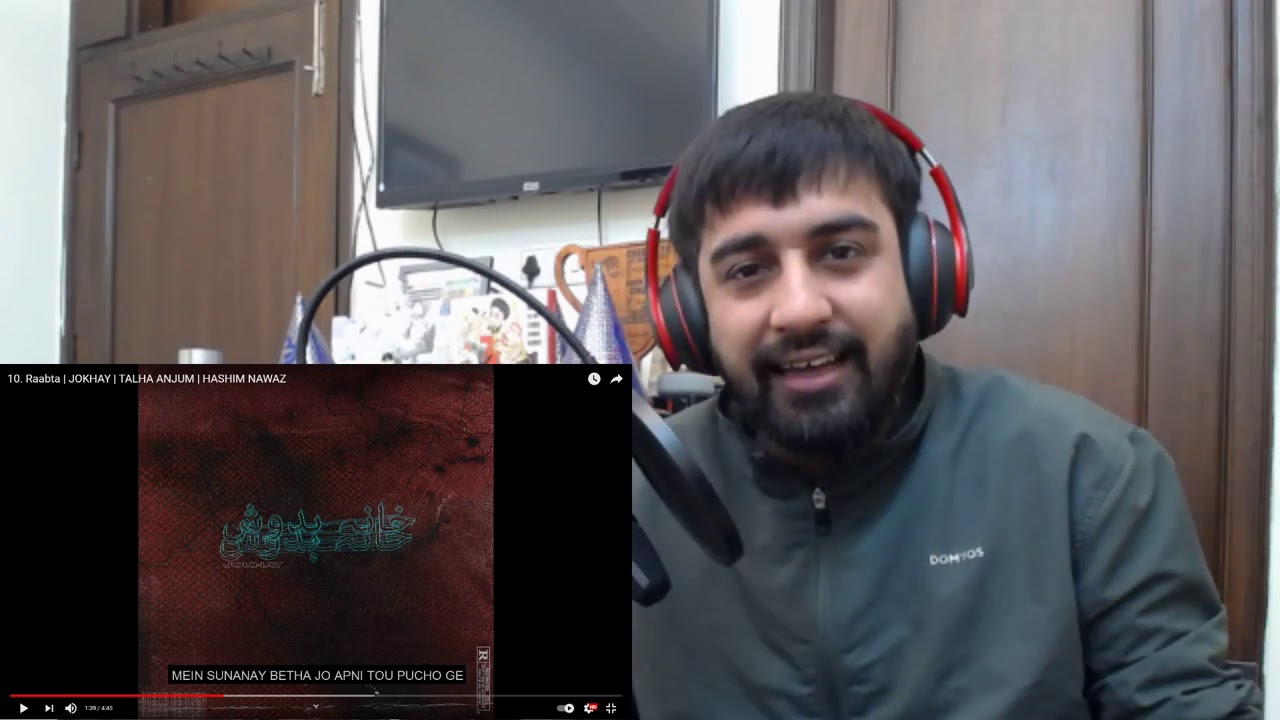 Raabta | JOKHAY | TALHA ANJUM | HASHIM NAWAZ | #KatReactTrain | Reaction | #YoungStunners