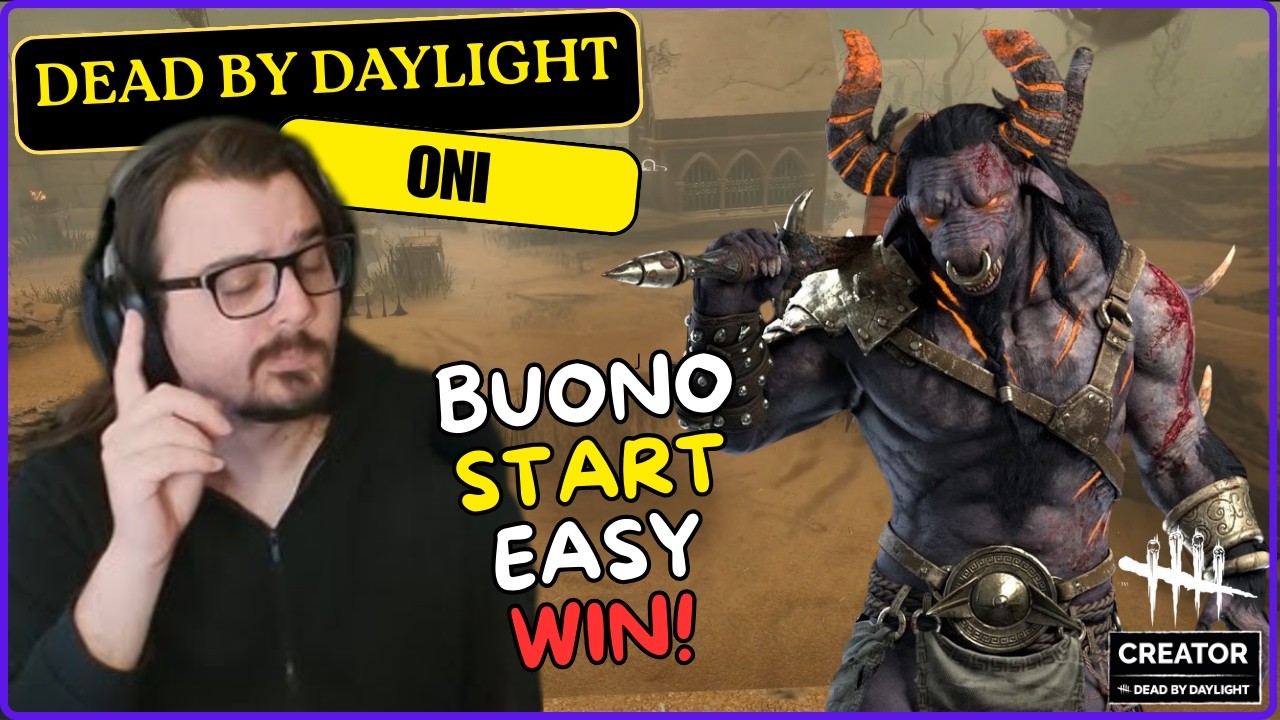 BUONO START EASY WIN! - #DBDCREATOR - DBD ITA Gameplay Killer ONI