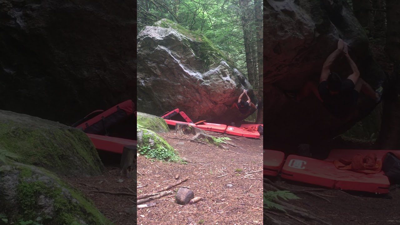 7a - Val masino - ersaf - boulder 10a - la balance - 7a