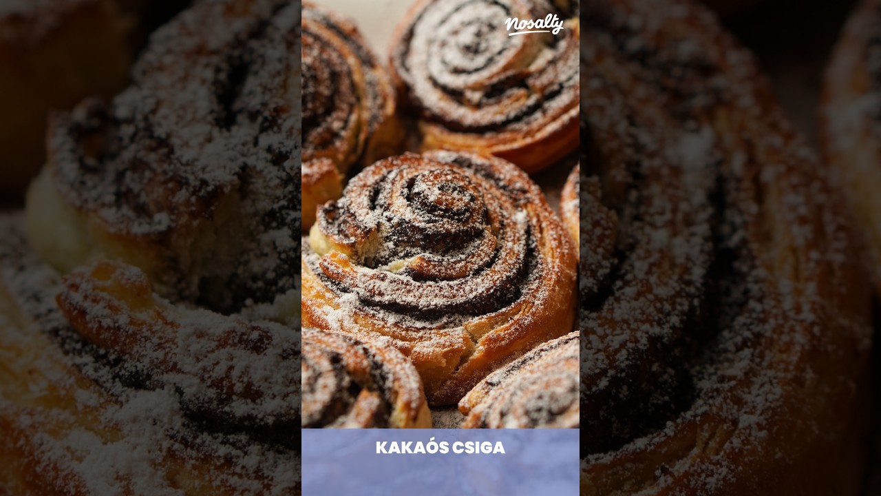 Legfinomabb kaka&oacute;s csiga recept | Nosalty