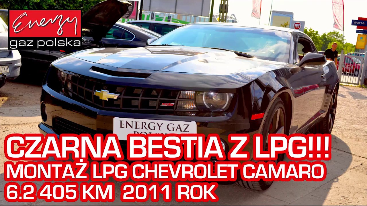 Montaż LPG Chevrolet Camaro 6.2 405KM 2011r w Energy Gaz Polska na auto gaz BRC SQ P&D
