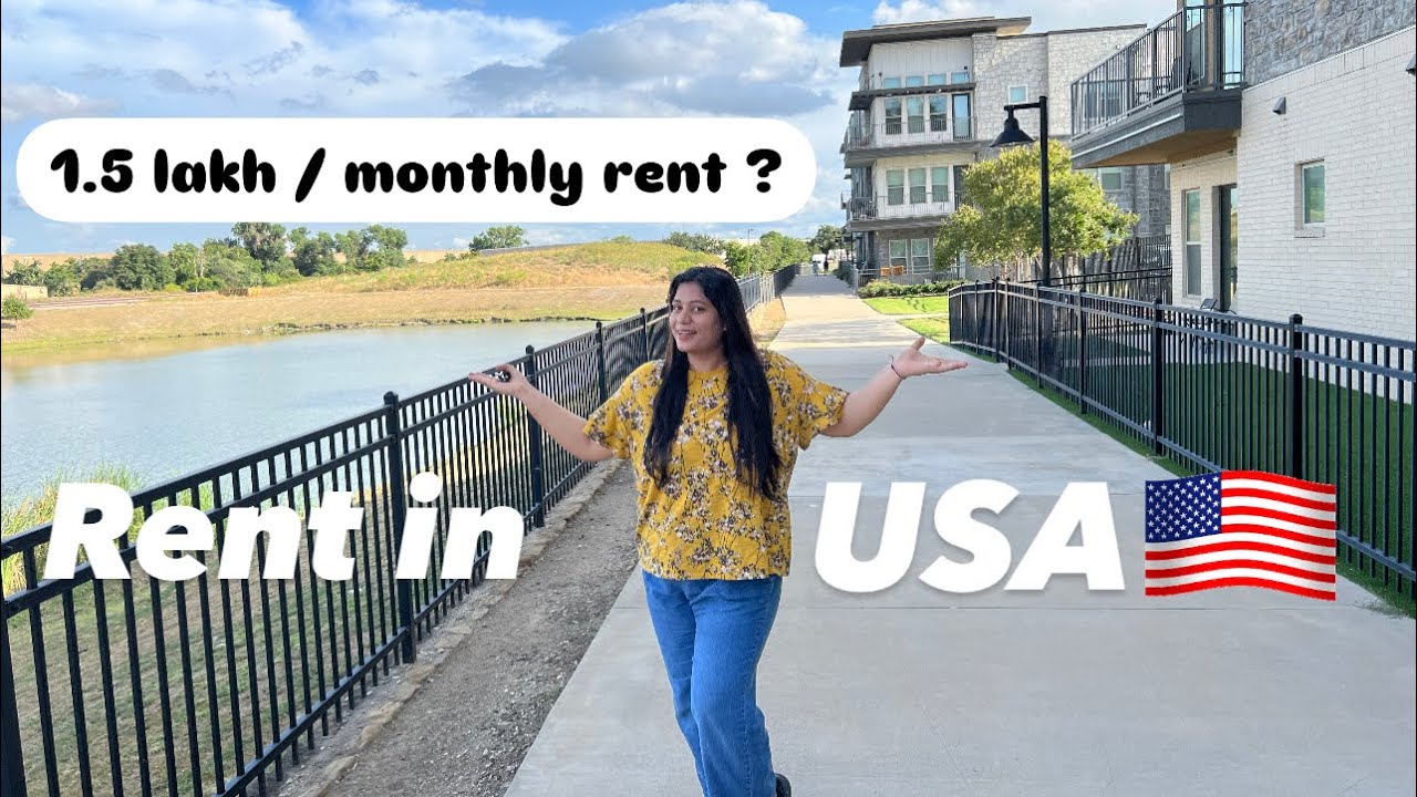 USA house rent & apartment tour / what is apartment rent USA house tour / American home USA