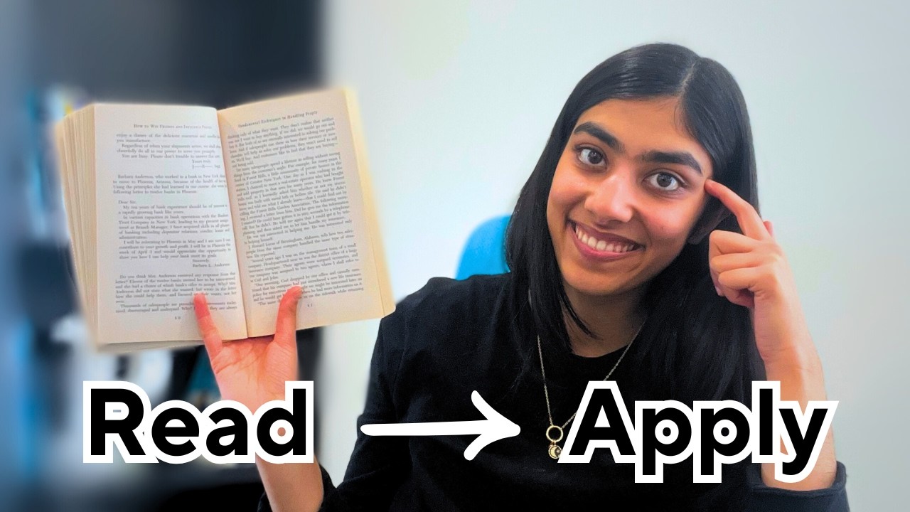How I Read Books So I Actually Use What I Learn