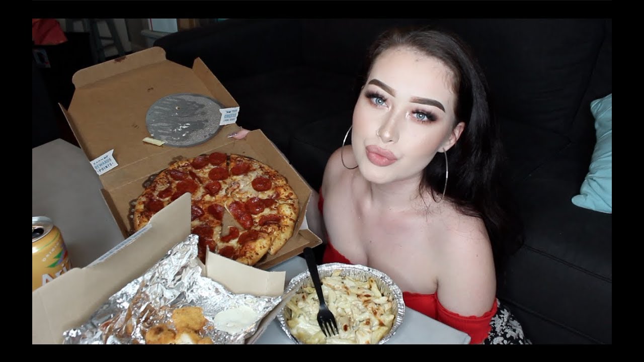 DOMINOS PIZZA, PASTA & WINGS MUKBANG