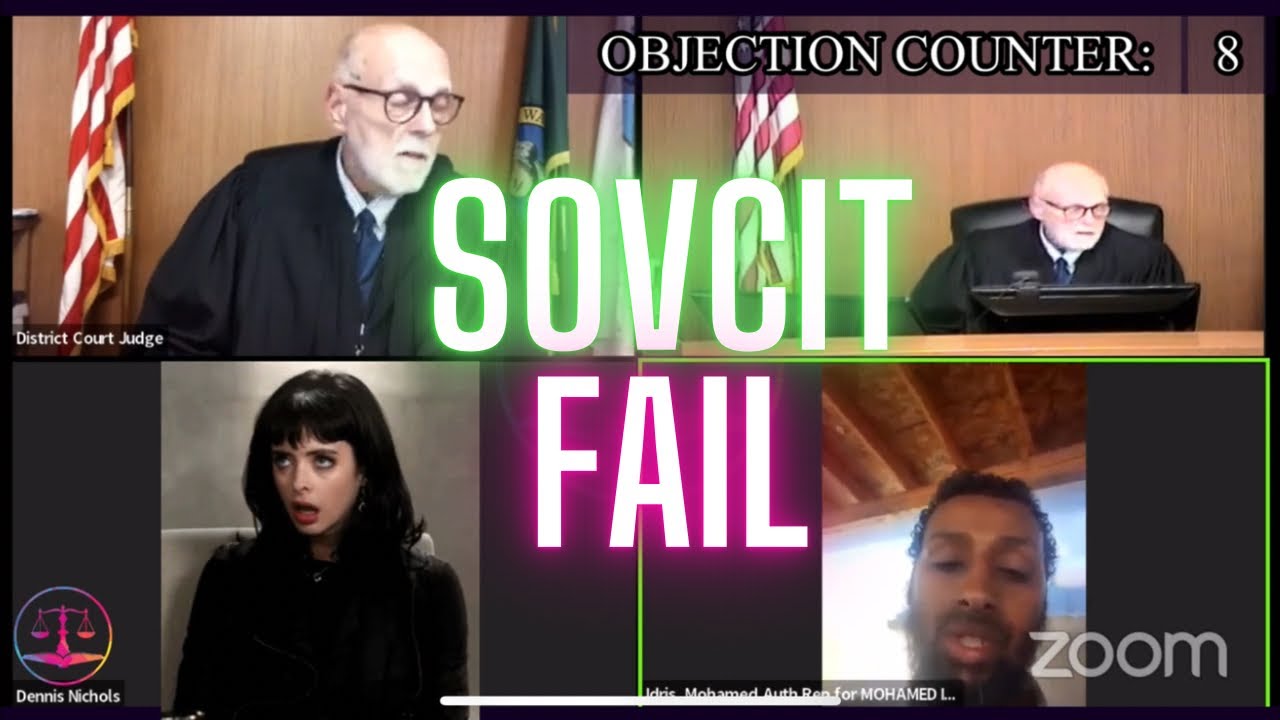 SovCit attempts to break the OBJECTION World Record. Fails spectacularly *Audio Fixed* ReUpload