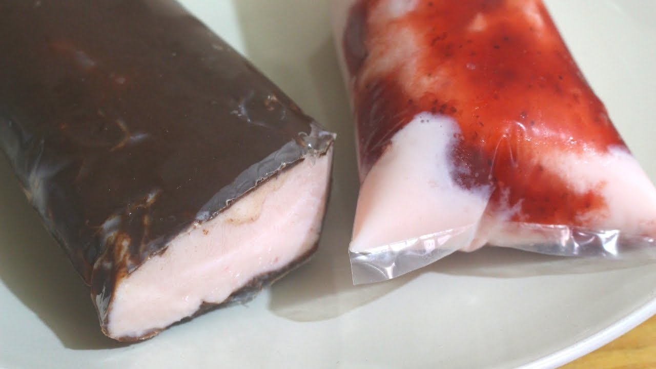 BOLIS DE YOGURT Y BOLIS CON COBERTURA DE CHOCOLATE | ALE DE NAVA