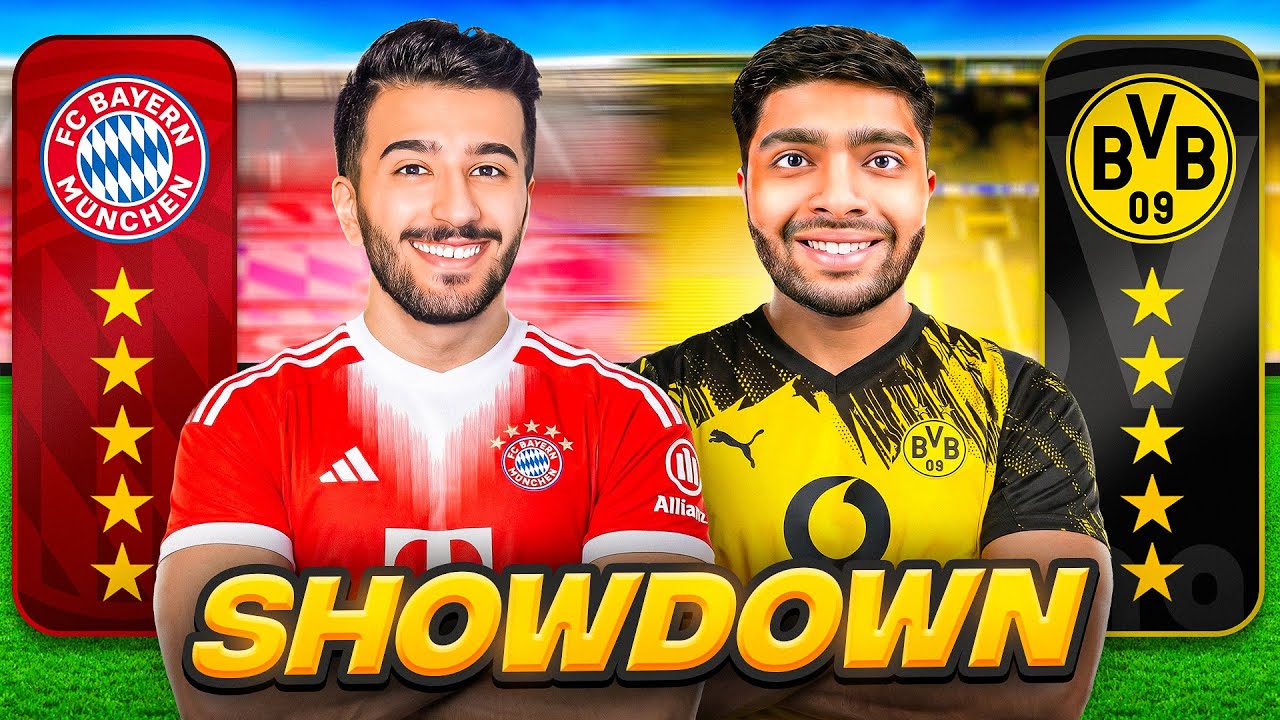 BAYERN MUNICH vs BORUSSIA DORTMUND Rebuild Showdown!