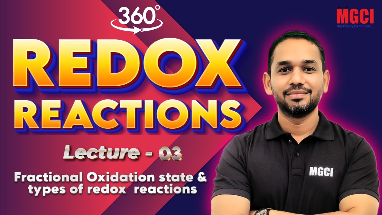 Redox Reactions - Lec- 03 | Narendra kaloshiya sir | #neet #jee #chemistry #topcoachinginstitute