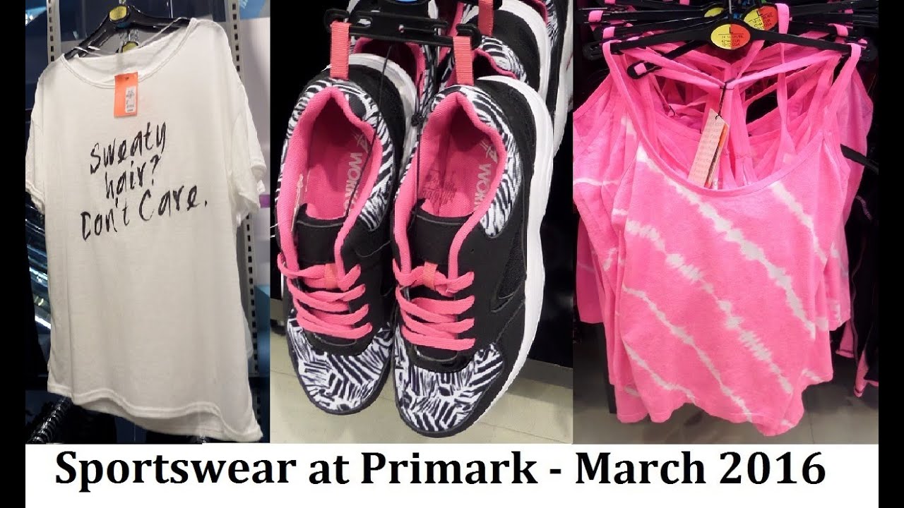 Primark New Sportswear | March 2016 | IlovePrimark