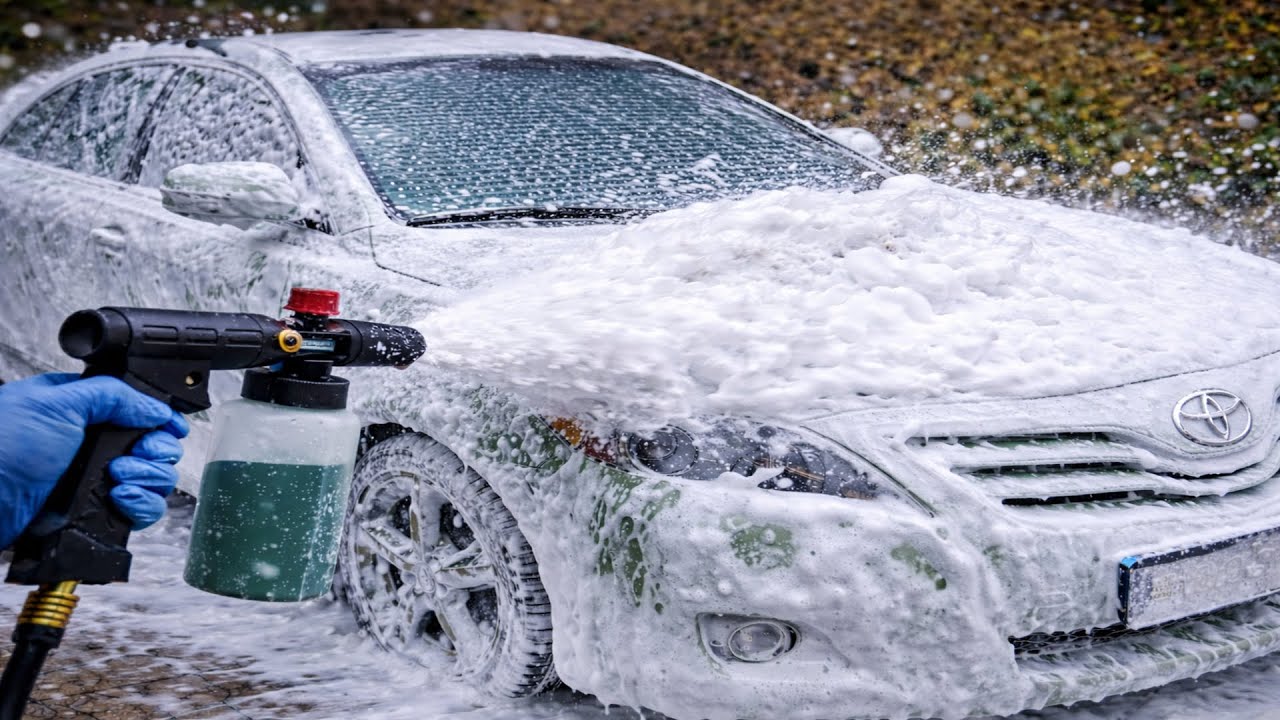 ASMR Car Wash So Satisfying 😍 | Deep Foam, Relaxing Water Sounds