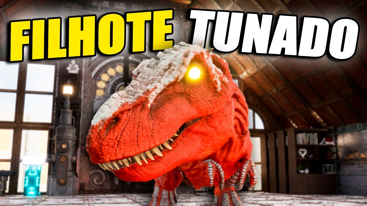 CRIEI UM FILHOTE DE REX ABSURDO E MATEI OS LOOT BOSS!! - ARK PRIMAL NEMESIS #09