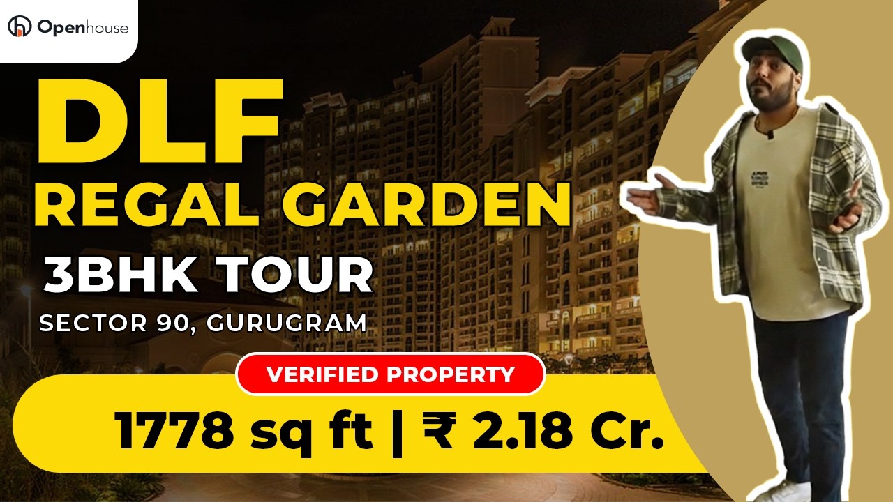 DLF Regal Gardens 1778 sqft | Luxury 3BHK Tour | Sector 90 Gurgaon