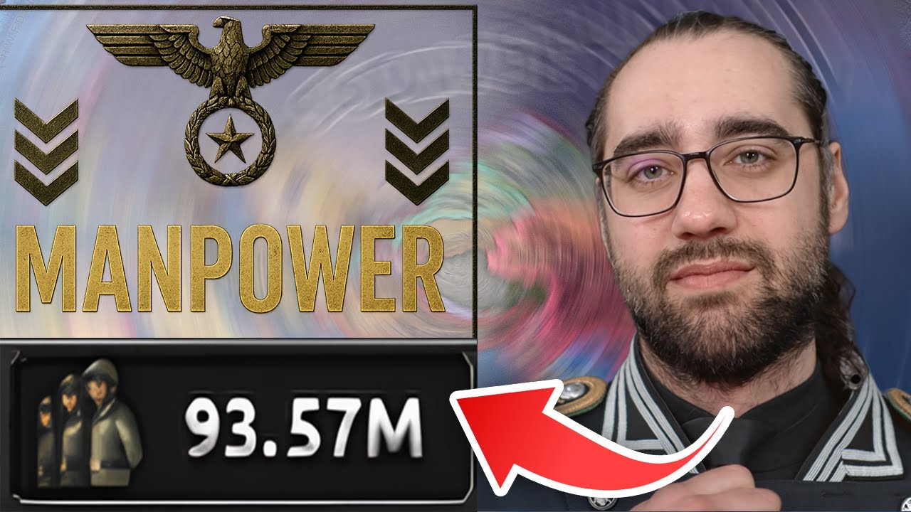 NIE WIEDER Probleme mit eurer MANNSTÄRKE in Hearts of Iron 4!