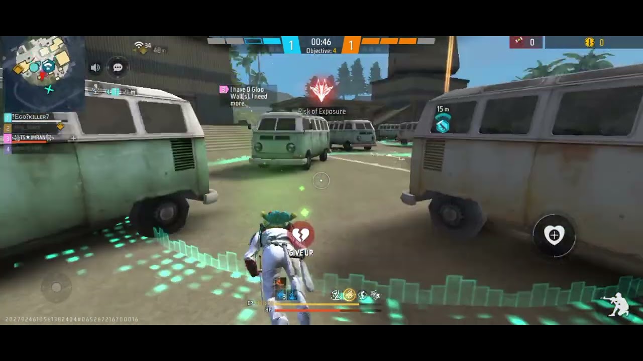 7 kill classic squad 💪 99% handsot🔥🔥🔥🔥#freefire 