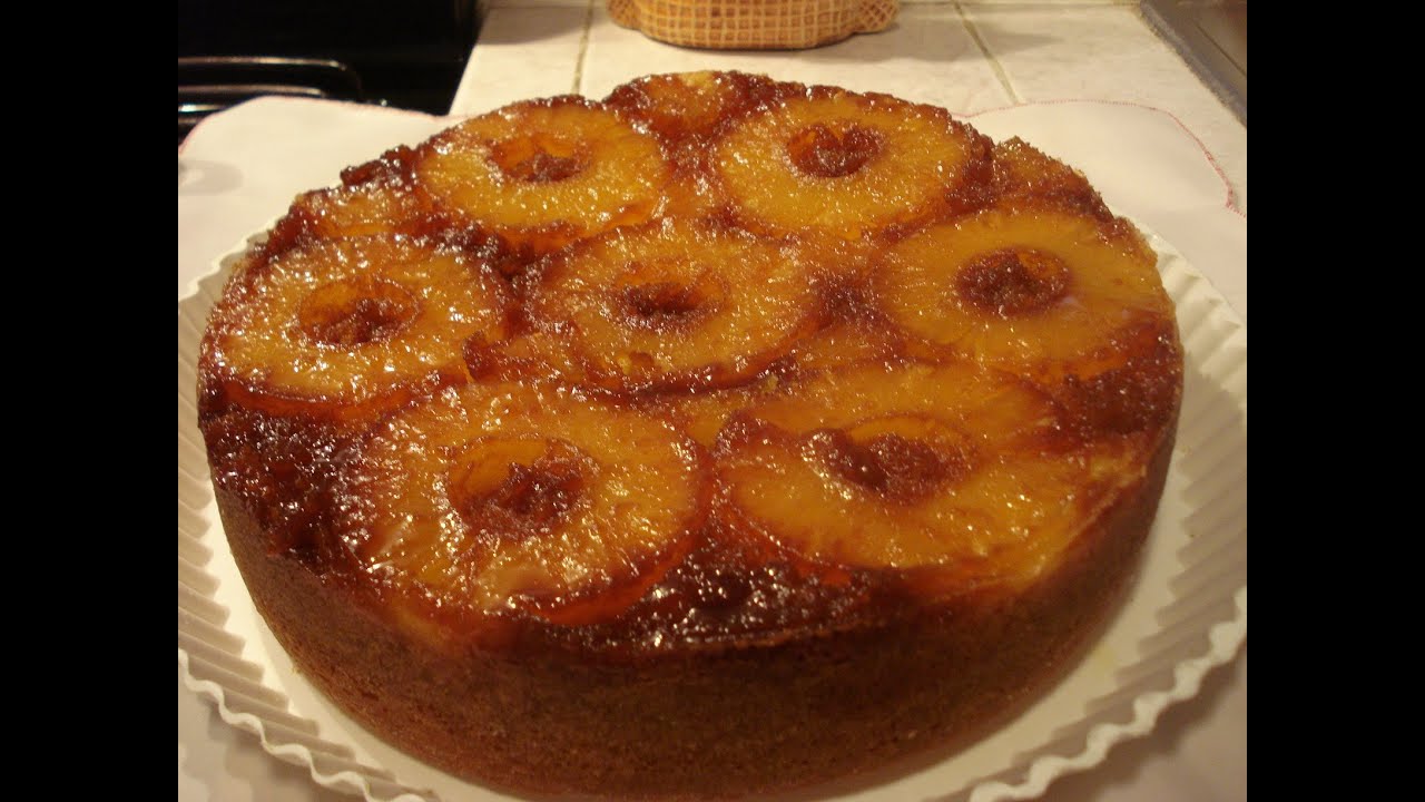 Volteado o Pastel de Piña