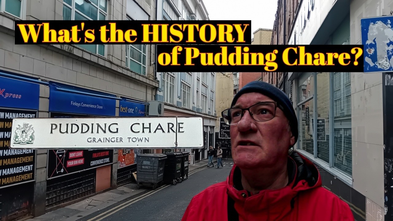 What's the HISTORY of Pudding Chare Newcastle upon Tyne?