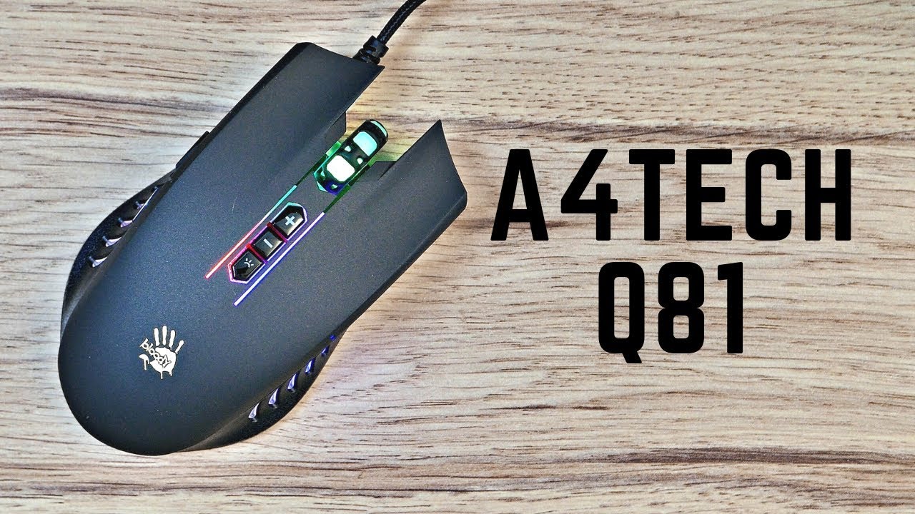 A4 TECH Q81 Bloody Gaming Mouse - UNBOXING