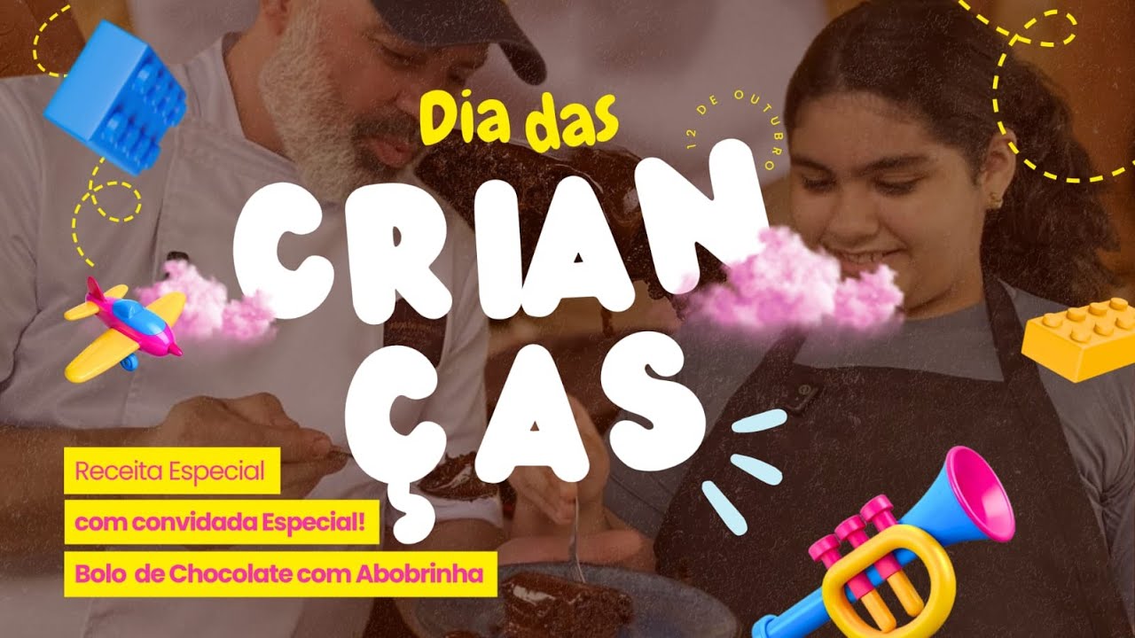 BOLO DE CHOCOLATE FIT | ESPECIAL DIA DAS CRIANÇAS