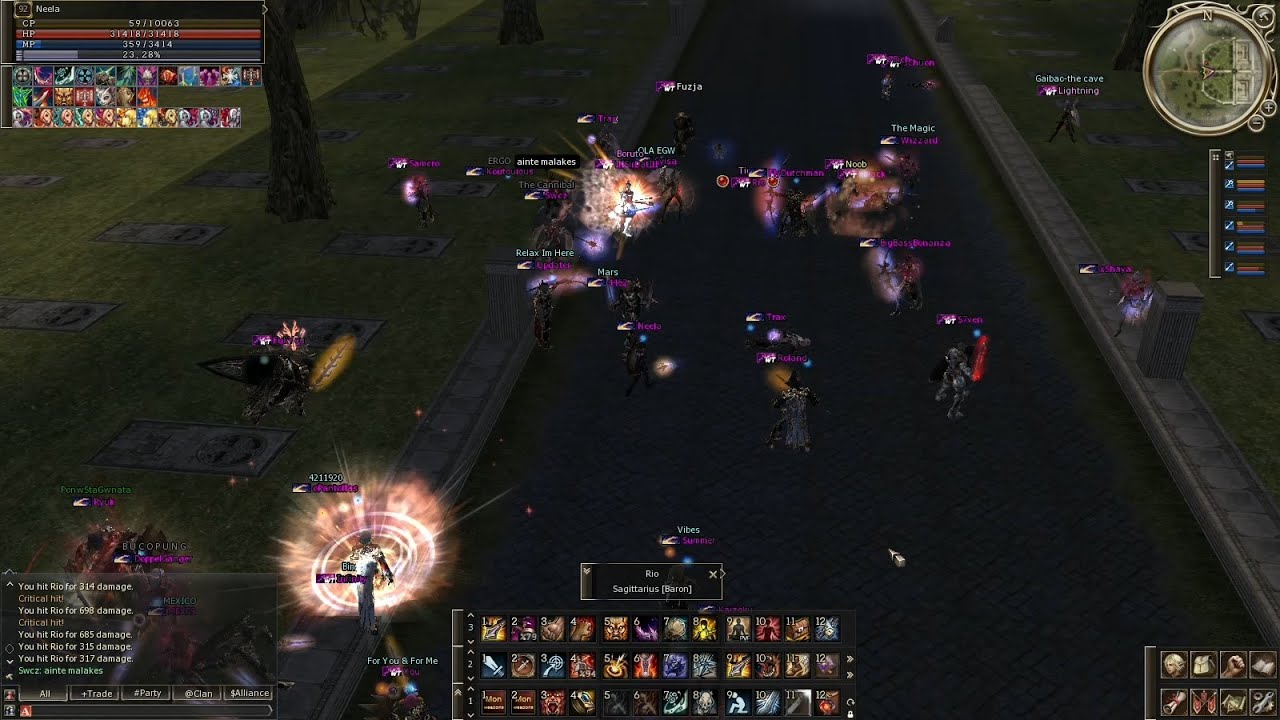 PvP Vietnam Vs Greece / RandomsUnited vs WanTeds (L2Trinity)