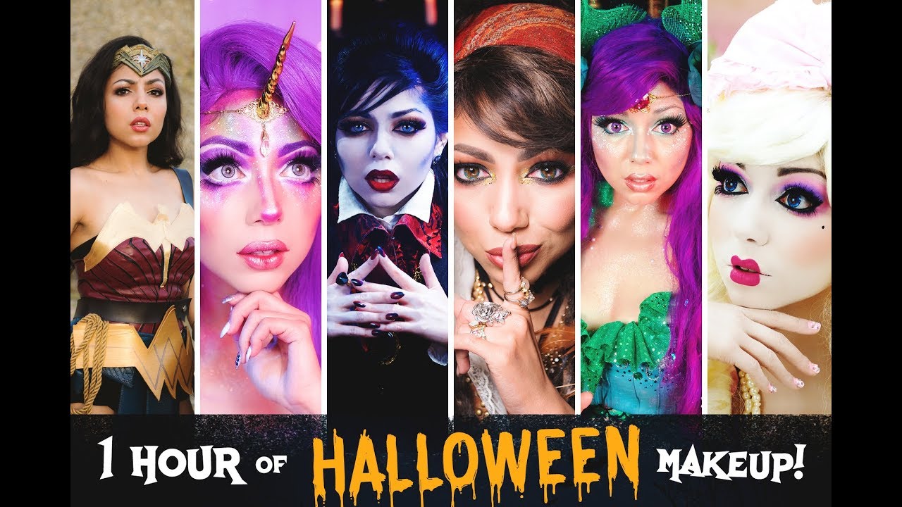 1 HOUR of HALLOWEEN Makeup Looks! | Charisma Star