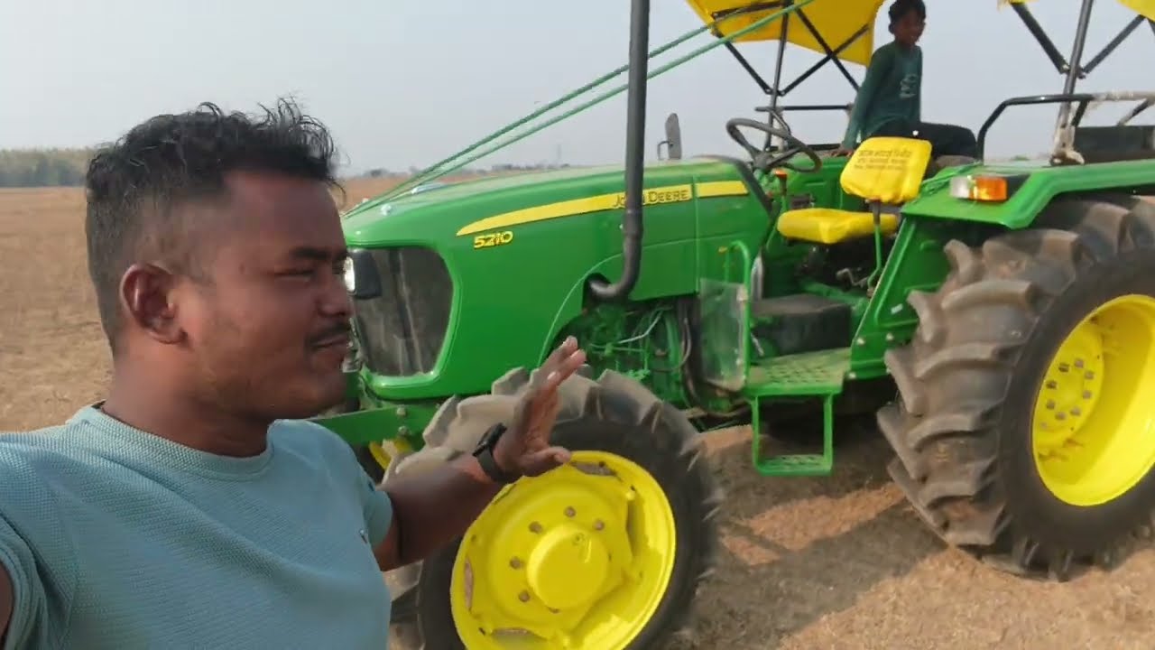 🚜 जॉन डीआर 5210 का Review किए आज full vlog, MSD vlog 02 