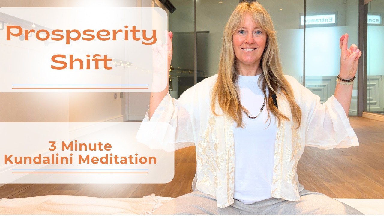 Get Rid of Your “Couldn’t”   3 Minute Kundalini Prosperity Meditation