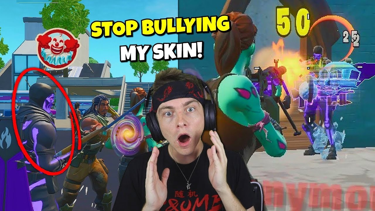 og purple skull trooper bullies my ghoul trooper skin... (i did this..)