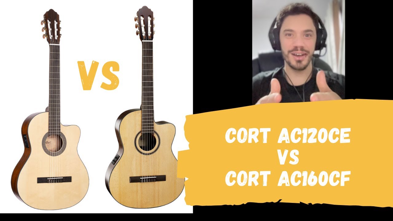 Violão Cort AC120 vs Violão Cort AC160