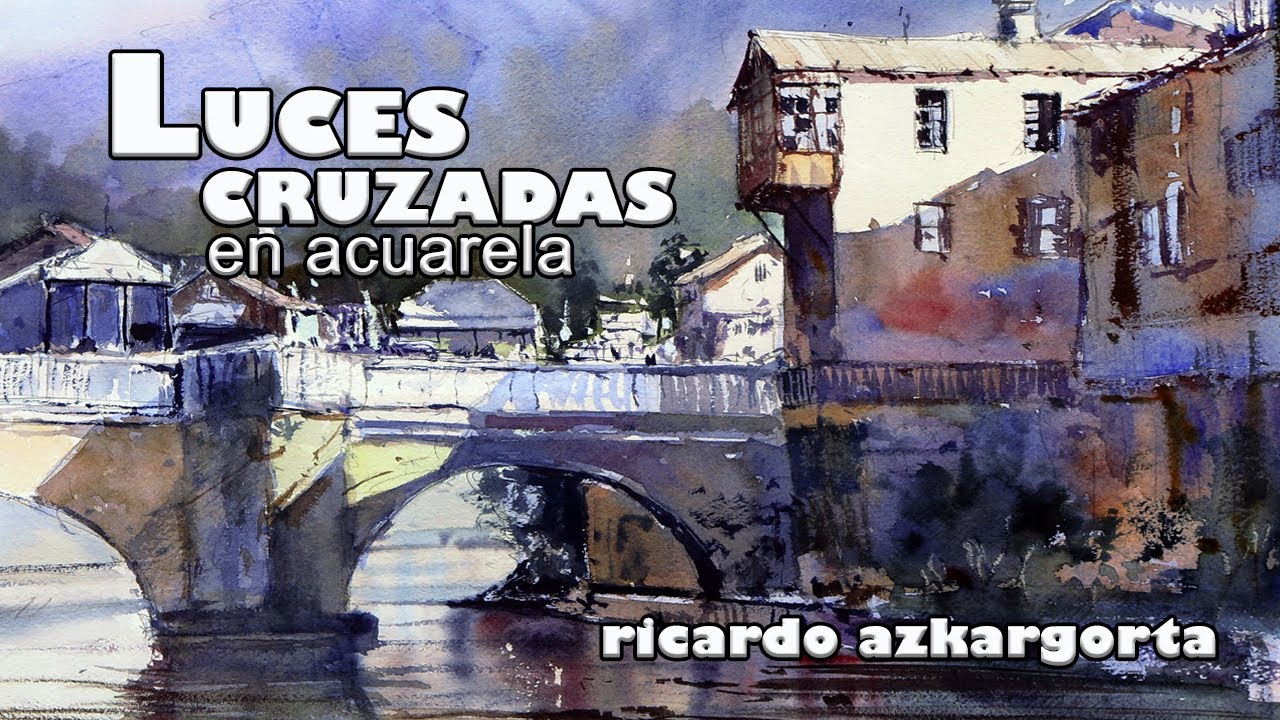 COMO PINTAR UNA ACUARELA PASO A PASO. ACUARELA. WATERCOLOR TUTORIAL. ACUARELA PASO A PASO.
