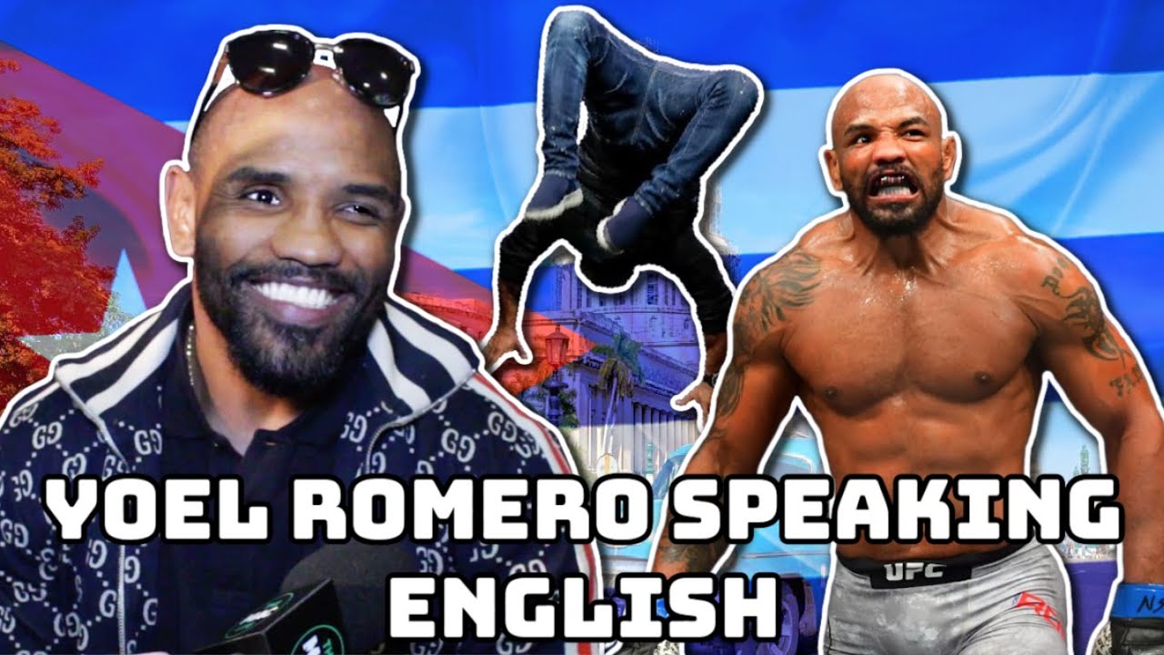 yoel romero speaking english